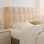 2024 Eleganti&scaron;kas lovos galvūgalio užvalkalas: Mink&scaron;ta, auk&scaron;tos klasės, viską apimanti pagalvėlė rudeniui ir žiemai Headboard Length 190cm | High-Density PP Cotton