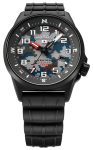 Žiūrėkite JSDF Combat Solar Air Force Black [KENTEX] S715M-17 vyrų pilka spalva