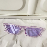 Retro violetiniai apvalūs rėmeliai saulės akiniai vyrams ir moterims Apsauga nuo UV spindulių Kvadratinis veidas Trumparegystė