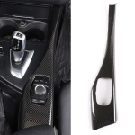 Anglies pluo&scaron;to i&scaron;vaizdos LHD automobilio salono multimedijos mygtukų skydelio dangtelio lipdukas BMW 1 2 serijos F20 F21 2012-2019 F22 2014-2018 2019