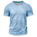 Vyri&scaron;ki sportiniai raumenų mar&scaron;kinėliai trumpomis rankovėmis apvaliu kaklu, kasdieniai mar&scaron;kinėliai su spauda, skirti sportui, atostogoms, gatvės aprangai M juoda