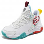 31-40 Dydžio Vaikams ir Paaugliams Didelių Dydžių Neslystantys, Atsparūs Dėvėjimuisi, Madingi Auk&scaron;to Aulo Krep&scaron;inio Bateliai, Sportiniai Bateliai 40 balta/&scaron;viesiai mėlyna spalva