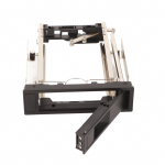 Ne&scaron;iojamas 3,5 colio SATA HDD kietojo disko dėklas su kar&scaron;to keitimo funkcija, be įrankių, su varžtais skirtas