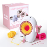 Penguin 22-adatinė vertikali rankinio sukimo vilnos mezgimo ma&scaron;ina DIY &scaron;alikams, kepurėms ir kojinėms.