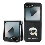 Karl Lagerfeld Klhczf6Pgkskihk Z Flip6 F741Czarny/Black Saffiano Monogram