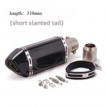 Kpr150 Horizon 350r3r25 Gsx Ninja250z400 Huanglong 300 modifikuotas mažas &scaron;e&scaron;iakampis i&scaron;metamasis vamzdis modelis universalios modifikavimo dalys