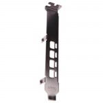 Žemo/auk&scaron;to profilio laikiklio adapteris 4Dp pertvaros prievadas, skirtas Amd Firepro W4100 pusės auk&scaron;čio viso auk&scaron;čio grafinei vaizdo plok&scaron;tei 8cm Half Height