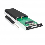 M.2 NGFF SATA SSD į USB 3.0 i&scaron;orinio disko dėklas