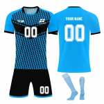 Asmeniniai mar&scaron;kinėlių komplektai Vyri&scaron;ki mergaičių su vardo numeriu Individualūs futbolo megztiniai berniukams Treniruočių kostiumas L