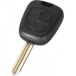 Raktų korpusas Citroen Berlingo Picasso Saxo Xsara Peugeot Partner Expert - 2 mygtukai - Plip nuotolinio valdymo pultas Phonillico&reg;