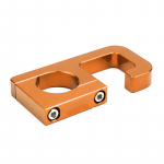 Motociklo vairo kablys Daugiafunkcis kablys 69 tipo &scaron;almo kablys 22 mm saugojimo vieta aliuminio lydinio modifikuotas vairo kablys