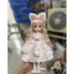30 cm makiažo lėlė Bjd 22 lankstų lėlė mergaitei gimtadienio dovana rutulinė lėlė Bjd 1/6 Bjd lėlė pilnas komplektas amazonė