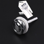 1 vnt. tualeto bakelio stūmimo mygtukas namų tualeto sėdynei, atsparus korozijai, vieno mygtuko tualeto vandens bakelio priedai A1