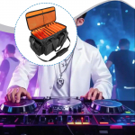 DJ Pulto Įrangos Krep&scaron;ys Organizatorius Kelios Ki&scaron;enės Profesionalus Oksfordas su 6 Nuimamais Pertvarais