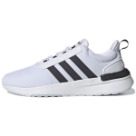 adidas Racer TR21 Balti Anglies Spalvos Vyri&scaron;ki Sportbačiai Debesų Baltumo Pagrindinės Juodos Spalvos GZ8182 43⅓