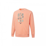 Puma Downtown Graphic Crew vyri&scaron;kas džemperis Džemperiai Persikų spalvos 533677-28 S