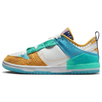 Serena Williams Design Crew x Nike Dunk Low Disrupt 2 Skaidrus Jade Saulės laikrodis Moteri&scaron;ki sportbačiai Daugiaspalviai Summit-White Baltic-Blue DX4220-100 35.5