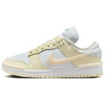 Nike Dunk Low Twist Coconut Milk Moteri&scaron;ki sportbačiai Kreminės baltos spalvos su Guava-Ice akcentais DZ2794-104 37.5