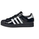 adidas Superstar 2 Juodi Balti Patentuotos Odos Moteri&scaron;ki Kedai Core-Black Cloud-White JH7756 39⅓ black