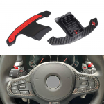 2 vnt. Anglies Pluo&scaron;to Vairo Irklas Pavarų Perjungikliui BMW G20 M3 M4 G80 G82 M340i