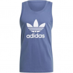 Adidas Originals Letter Casual Sports Round Neck Sleeveless Jacket Vyrams Mėlyna GN3492 S