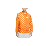 Nike Vėjo nepraleidžianti, kvėpuojanti, ta&scaron;kuota, lengva sportinė, laisvalaikio striukė ilgomis rankovėmis, vyri&scaron;ka striukė, Magma-Orange CQ8924-812 XL