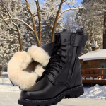 Madingi vyri&scaron;ki apsauginiai batai Auk&scaron;takulniai odiniai batai Plienine nosimi Darbiniai saugos batai Pliu&scaron;iniai &scaron;ilti žieminiai batai vyrams Zapatos Seguridad Hombre 45