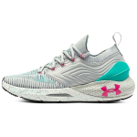 Under Armour HOVR Phantom 2 Inknt SP Patogus amortizavimas Kvėpuojantis žemas aulas Laisvalaikio bėgimo bateliai Unisex sportbačiai &Scaron;viesiai pilki 3025254-100 40