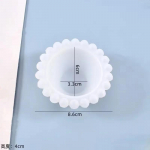 Rankų darbo forma Silikoninė forma dervos meno aksesuarams Paprastos rankų darbo formos Dervos forma Kri&scaron;tolinė epoksidinė silikoninė veidrodinė nėrinių lėk&scaron;tė A