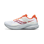 Saucony Tempus Patogus amortizavimas Kvėpuojanti atrama Žemi bėgimo bateliai Vyri&scaron;kas sportbačio White Orange Red S20720-111 42.5
