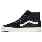 Vans Sk8 Hi Madingi Universalūs Žemi Auk&scaron;ti Skate Batai Unisex Sportbačiai Mėlyni Juodi VN000CMXLKZ 37