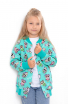 Bomber Jacket (girls) &ndash; Stylish Print, Soft Double-Knit Fabric, Casual Wear, Any season, 6404-055-5 HC 92