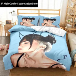 Ispanijos dainininkės Aitana Ocana patalynės komplektas Antklodės užvalkalas Lovos komplektas Antklodės užvalkalas Pagalvės užvalkalas Antklodė Karaliaus Dydžio Karalienės Dydžio Berniukams Suaugusiems EU single(135x200cm)