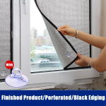 Langų &Scaron;ilumos Izoliacijos Plėvelė Stora 5mm Lauko &Scaron;ėlinimo Užuolaida Anti-UV Aliuminio Folijos &Scaron;ėlinimo Ekranas Buitinė Saulės Apsaugos Plėvelė 50cmx100cm&Grommet Top