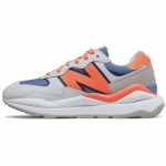 New Balance 57/40 Balti Oranžiniai Stellar Blue Moteri&scaron;ki Sportbačiai W5740SD 35