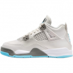 Air Jordan 4 Retro PS Photon Dust Blue Chill Vaiki&scaron;ki Sportbačiai Pilki Plok&scaron;tiniai-Alavo Balti HV4682-014 28