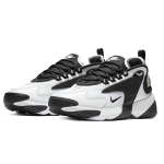 Nike Zoom 2K Balti Unisex Sportbačiai Juodi AO0269-101 EU 41