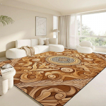 Modernus Baltas Didelis Kilimas Svetainei Prabangus Auksinis Kilimas Namų Dekoras Miegamojo Kilimėlis Lovos &Scaron;one Mink&scaron;tas Neslystantis 200x300 Kilimai 200*250cm