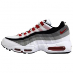 Nike Air Max 95 OG Comet Red 2026 Vyri&scaron;ki sportbačiai Balti Neutraliai pilki Vidutinio pilkumo IB7862-100 42.5