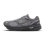 Mizuno RACER V2 Neslystantys, Atsparūs dilimui, Kvėpuojantys žemi Sprinto Bėgimo Bateliai Unisex Anglies Pilkumo Mizuno D1GH250603 44