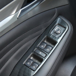 &bdquo;Haval F7 F7x&ldquo; automobilio langų jungiklių skydelio apdailai, nerūdijančio plieno dekoratyvinėms vidaus dalims, rėmo apdailos detalėms, priedams Carbon fiber stylexj9