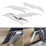 Skirta Land Rover Freelander 2 2007 2008 2009 2010 - 2015 Automobilio vidaus durelių rankenos patraukiamas dangtelis ABS chromo apdaila vidinė
