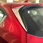 Mazda CX-5 CX5 KF 2017 2018 - ABS Automobilio Chromuotas Galinio Lango Spoileris &Scaron;oninis Sparnas Trikampio Dangtelio Apdaila