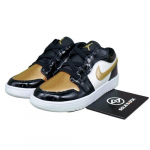 Air Jordan Air Jordan 1 Low ALT SE BP Gold Toe DZ6318-071 EU 35 metalo aukso spalvos/juoda