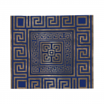 Graikinis meandros ra&scaron;tas Graiki&scaron;kas raktų ornamentas Antklodės Vilnos dekoracija Mink&scaron;tas pledas sofai Lauko kilimo gabalas 30x40in blue