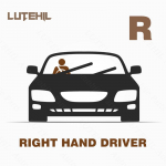 LUTEHIL's Silicone Front Wiper Set For KIA Niro 2016 - 2017 2018 coated windshield wiper blade 26 +16 Right hand drive