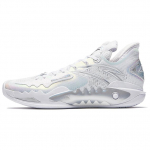 ANTA Shock Wave 5 Basketball Shoes Men's Low top Anta White Silver 112541106R-2 42