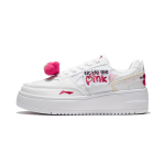 Disney X Li Ning Cheese Skateboard Shoes Women's Low top White AGCT382-1 40 white