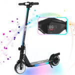 RCB Elektrinis paspirtukas vaikams 220W &ndash; 6,5 ratai &ndash; 15 km/h &ndash; Sulankstomas &ndash; Veikimo nuotolis 6-10 km &ndash; Juodas