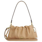 Coach Faye 26 Logotipo Rai&scaron;telis Magnetinis Užsegimas Odinė Debesies Rankinė Moteri&scaron;kos Rankinės Ruda Geltona CV529-IMTN2 Basic Set (Bag+Dust Bag)